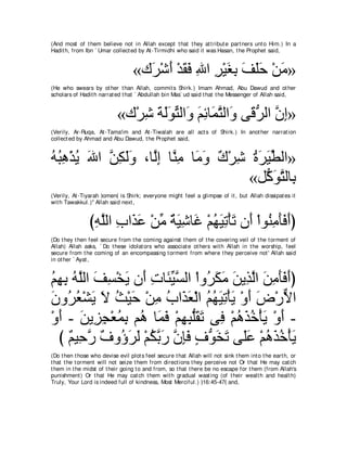 A compilation of the Abridged Tafsir Ibn Kathir Volumes 1 - 10  ( commentary of the meaning ) 