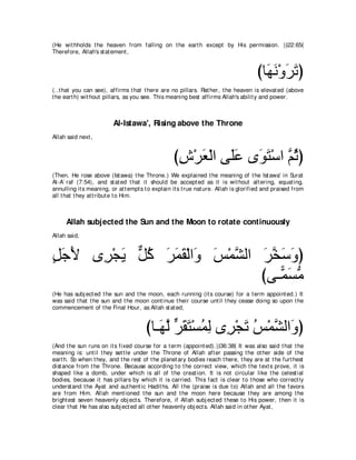 A compilation of the Abridged Tafsir Ibn Kathir Volumes 1 - 10  ( commentary of the meaning ) 