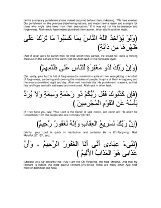 A compilation of the Abridged Tafsir Ibn Kathir Volumes 1 - 10  ( commentary of the meaning ) 