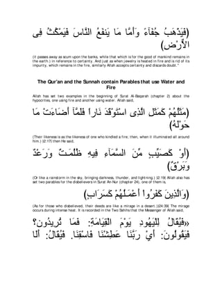 A compilation of the Abridged Tafsir Ibn Kathir Volumes 1 - 10  ( commentary of the meaning ) 