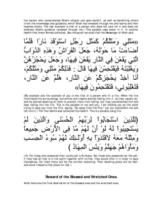 A compilation of the Abridged Tafsir Ibn Kathir Volumes 1 - 10  ( commentary of the meaning ) 