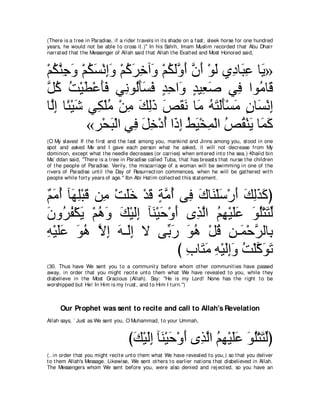 A compilation of the Abridged Tafsir Ibn Kathir Volumes 1 - 10  ( commentary of the meaning ) 