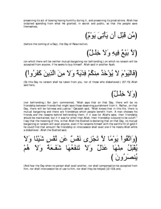 A compilation of the Abridged Tafsir Ibn Kathir Volumes 1 - 10  ( commentary of the meaning ) 