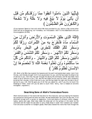 A compilation of the Abridged Tafsir Ibn Kathir Volumes 1 - 10  ( commentary of the meaning ) 