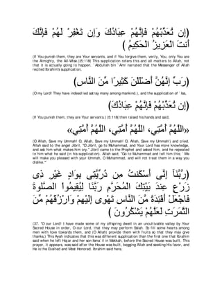 A compilation of the Abridged Tafsir Ibn Kathir Volumes 1 - 10  ( commentary of the meaning ) 