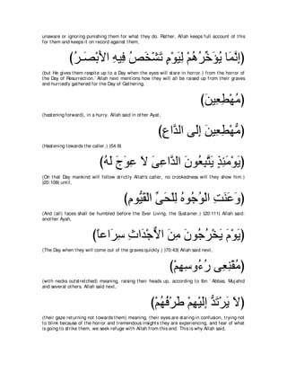 A compilation of the Abridged Tafsir Ibn Kathir Volumes 1 - 10  ( commentary of the meaning ) 