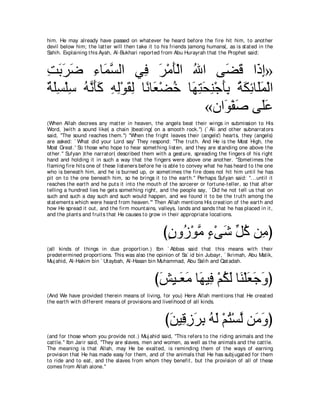 A compilation of the Abridged Tafsir Ibn Kathir Volumes 1 - 10  ( commentary of the meaning ) 