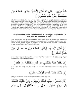 A compilation of the Abridged Tafsir Ibn Kathir Volumes 1 - 10  ( commentary of the meaning ) 