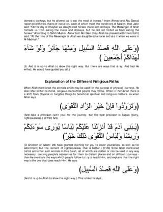 A compilation of the Abridged Tafsir Ibn Kathir Volumes 1 - 10  ( commentary of the meaning ) 