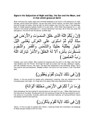 A compilation of the Abridged Tafsir Ibn Kathir Volumes 1 - 10  ( commentary of the meaning ) 