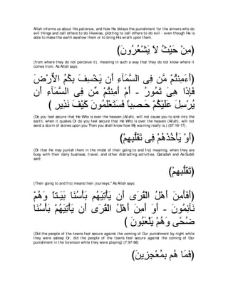 A compilation of the Abridged Tafsir Ibn Kathir Volumes 1 - 10  ( commentary of the meaning ) 