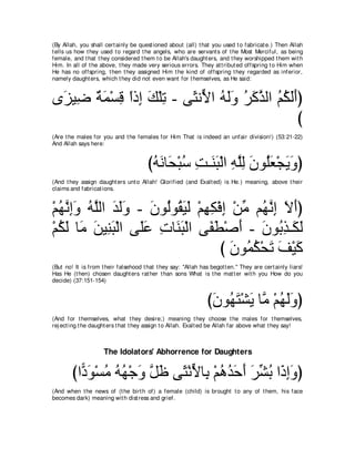 A compilation of the Abridged Tafsir Ibn Kathir Volumes 1 - 10  ( commentary of the meaning ) 