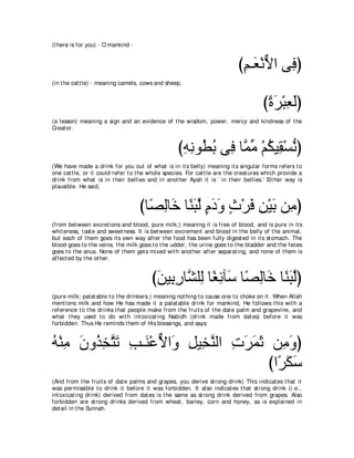 A compilation of the Abridged Tafsir Ibn Kathir Volumes 1 - 10  ( commentary of the meaning ) 