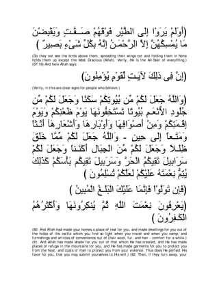 A compilation of the Abridged Tafsir Ibn Kathir Volumes 1 - 10  ( commentary of the meaning ) 