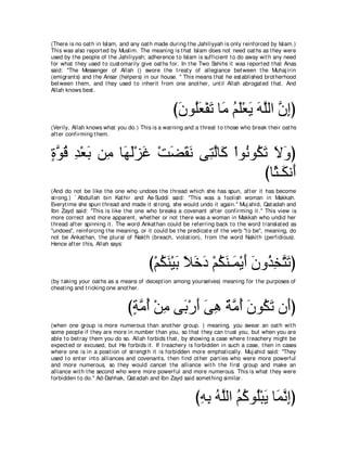 A compilation of the Abridged Tafsir Ibn Kathir Volumes 1 - 10  ( commentary of the meaning ) 