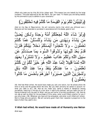 A compilation of the Abridged Tafsir Ibn Kathir Volumes 1 - 10  ( commentary of the meaning ) 