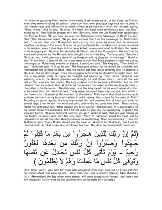 A compilation of the Abridged Tafsir Ibn Kathir Volumes 1 - 10  ( commentary of the meaning ) 