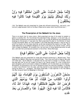 A compilation of the Abridged Tafsir Ibn Kathir Volumes 1 - 10  ( commentary of the meaning ) 