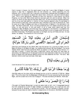 A compilation of the Abridged Tafsir Ibn Kathir Volumes 1 - 10  ( commentary of the meaning ) 
