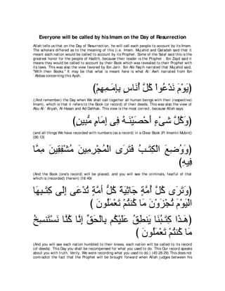 A compilation of the Abridged Tafsir Ibn Kathir Volumes 1 - 10  ( commentary of the meaning ) 