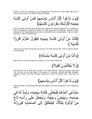 A compilation of the Abridged Tafsir Ibn Kathir Volumes 1 - 10  ( commentary of the meaning ) 