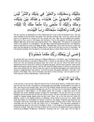 A compilation of the Abridged Tafsir Ibn Kathir Volumes 1 - 10  ( commentary of the meaning ) 