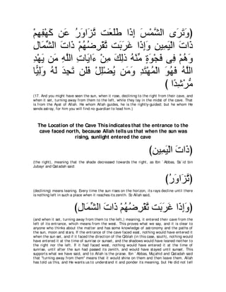 A compilation of the Abridged Tafsir Ibn Kathir Volumes 1 - 10  ( commentary of the meaning ) 