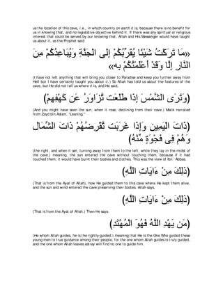 A compilation of the Abridged Tafsir Ibn Kathir Volumes 1 - 10  ( commentary of the meaning ) 