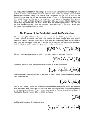 A compilation of the Abridged Tafsir Ibn Kathir Volumes 1 - 10  ( commentary of the meaning ) 