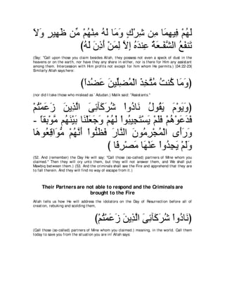 A compilation of the Abridged Tafsir Ibn Kathir Volumes 1 - 10  ( commentary of the meaning ) 