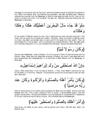 A compilation of the Abridged Tafsir Ibn Kathir Volumes 1 - 10  ( commentary of the meaning ) 