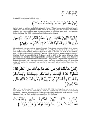 A compilation of the Abridged Tafsir Ibn Kathir Volumes 1 - 10  ( commentary of the meaning ) 