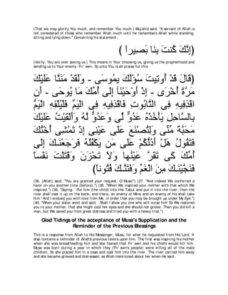 A compilation of the Abridged Tafsir Ibn Kathir Volumes 1 - 10  ( commentary of the meaning ) 