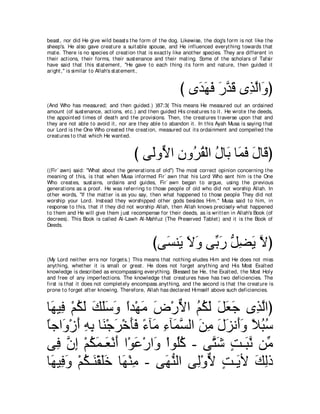 A compilation of the Abridged Tafsir Ibn Kathir Volumes 1 - 10  ( commentary of the meaning ) 
