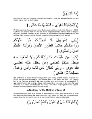 A compilation of the Abridged Tafsir Ibn Kathir Volumes 1 - 10  ( commentary of the meaning ) 