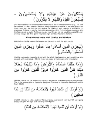 A compilation of the Abridged Tafsir Ibn Kathir Volumes 1 - 10  ( commentary of the meaning ) 