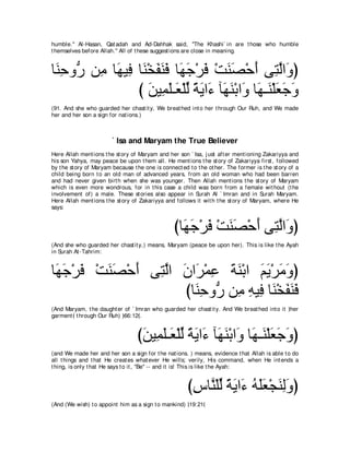 A compilation of the Abridged Tafsir Ibn Kathir Volumes 1 - 10  ( commentary of the meaning ) 