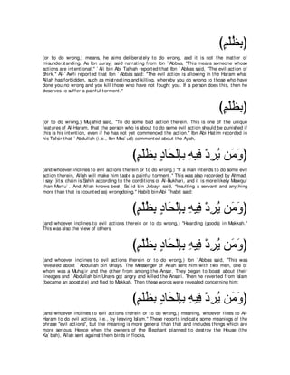 A compilation of the Abridged Tafsir Ibn Kathir Volumes 1 - 10  ( commentary of the meaning ) 