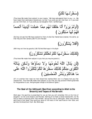 A compilation of the Abridged Tafsir Ibn Kathir Volumes 1 - 10  ( commentary of the meaning ) 