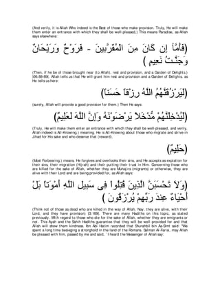 A compilation of the Abridged Tafsir Ibn Kathir Volumes 1 - 10  ( commentary of the meaning ) 