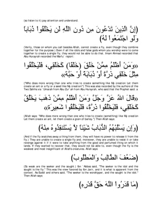 A compilation of the Abridged Tafsir Ibn Kathir Volumes 1 - 10  ( commentary of the meaning ) 