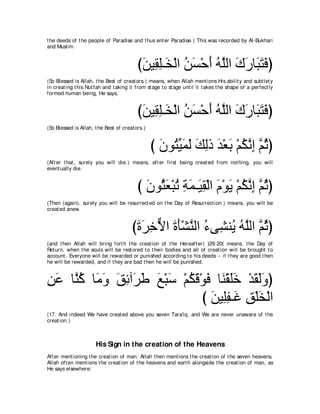 A compilation of the Abridged Tafsir Ibn Kathir Volumes 1 - 10  ( commentary of the meaning ) 