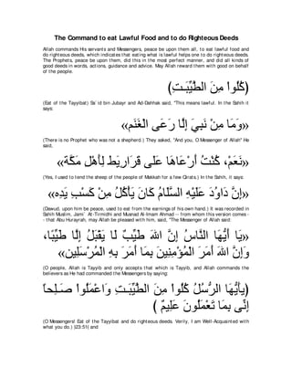 A compilation of the Abridged Tafsir Ibn Kathir Volumes 1 - 10  ( commentary of the meaning ) 