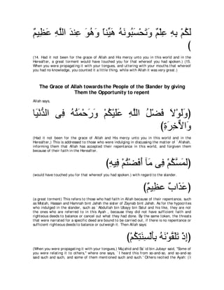 A compilation of the Abridged Tafsir Ibn Kathir Volumes 1 - 10  ( commentary of the meaning ) 