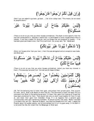 A compilation of the Abridged Tafsir Ibn Kathir Volumes 1 - 10  ( commentary of the meaning ) 