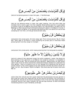 A compilation of the Abridged Tafsir Ibn Kathir Volumes 1 - 10  ( commentary of the meaning ) 