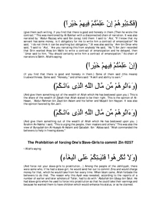 A compilation of the Abridged Tafsir Ibn Kathir Volumes 1 - 10  ( commentary of the meaning ) 