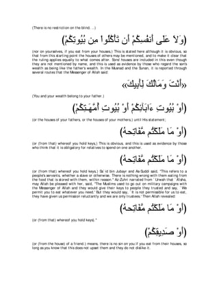 A compilation of the Abridged Tafsir Ibn Kathir Volumes 1 - 10  ( commentary of the meaning ) 