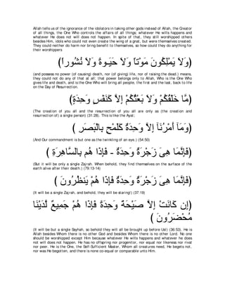 A compilation of the Abridged Tafsir Ibn Kathir Volumes 1 - 10  ( commentary of the meaning ) 