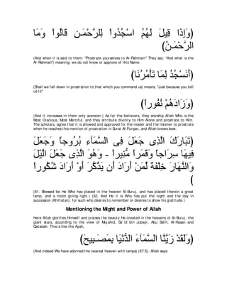 A compilation of the Abridged Tafsir Ibn Kathir Volumes 1 - 10  ( commentary of the meaning ) 